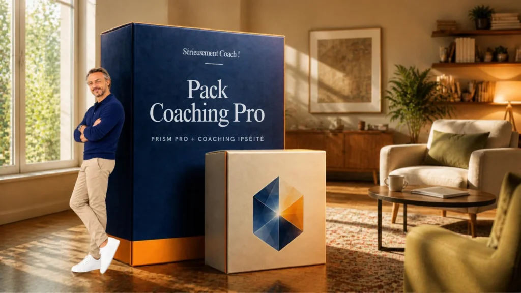 Coffret Pack Coaching Pro, réunissant Prism Pro et Coaching Ipséité